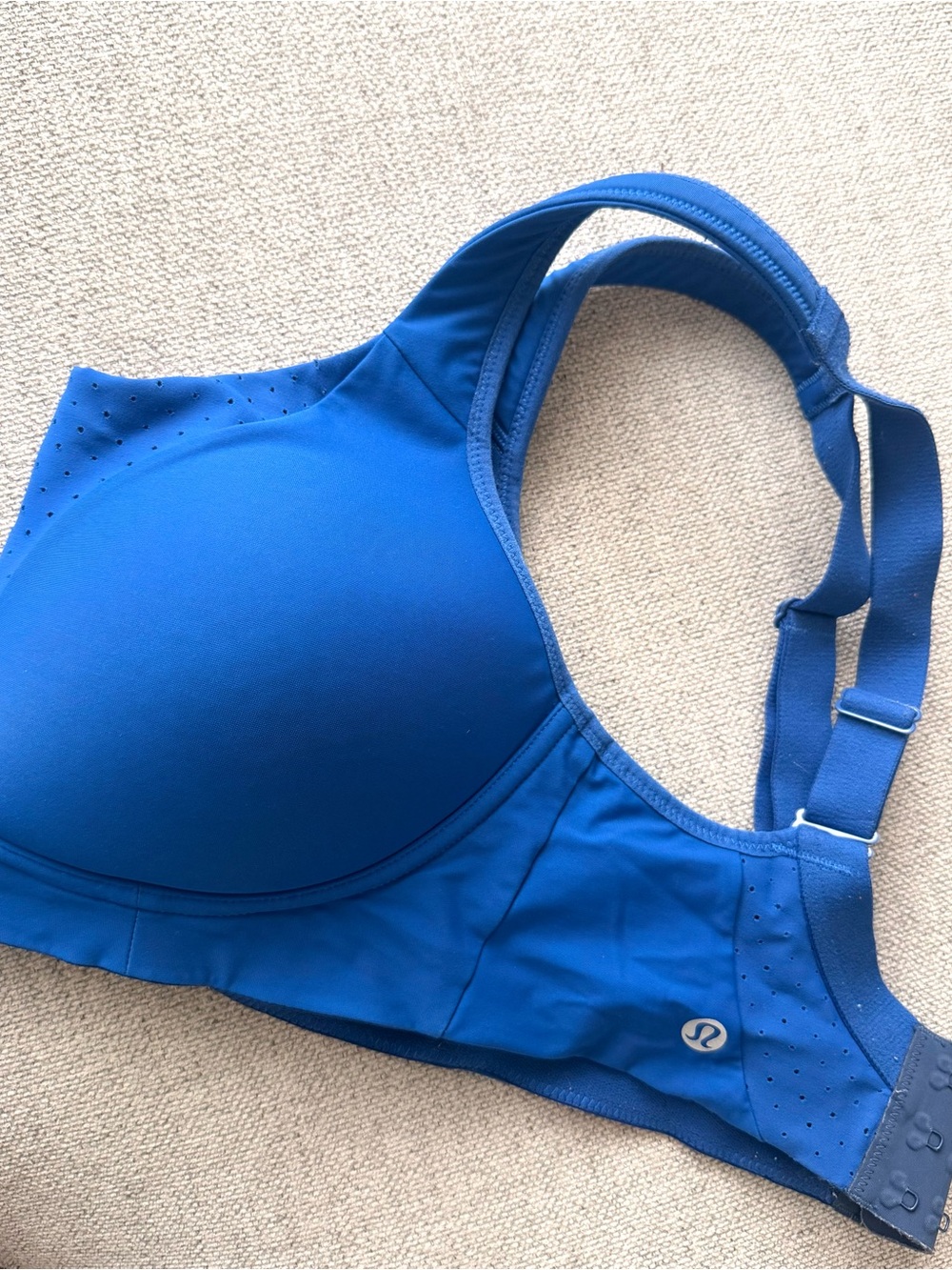 lululemon athletica Women's Cobalt Blue High-Support Sports Bra